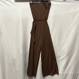 Streetwear Society Brown Jumpsuit XS168